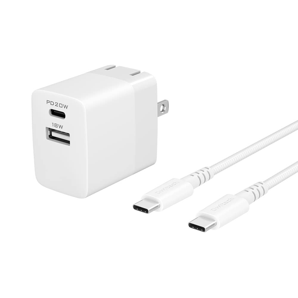 Amazon | オウルテック PD対応AC充電器 + CtoC ケーブルセット PD20W